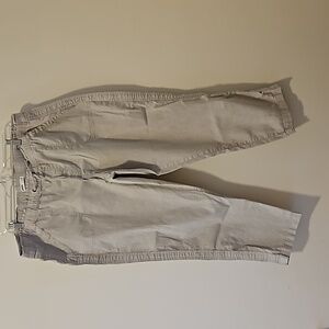 Drawstring cargo cropped pant